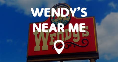 Can't come to us? Download the DoorDash app to get <b>Wendy's</b> delivered. . Take me to the nearest wendys